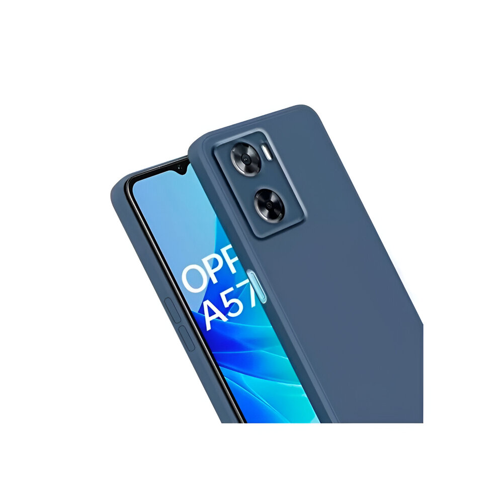 Helmet Case Liquid Silicone Oppo A57s, Blue - Image 2