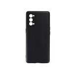 Helmet Case Liquid Silicone Oppo Reno 4 Pro 5G, Black