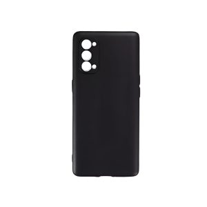 Helmet Case Liquid Silicone Oppo Reno 4 Pro 5G, Black