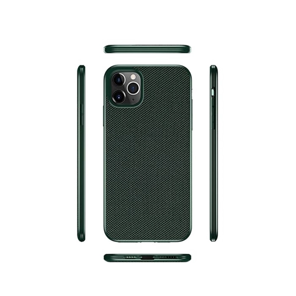 Helmet Case TPU Nylon Series iPhone 11 Pro, Green - Image 3