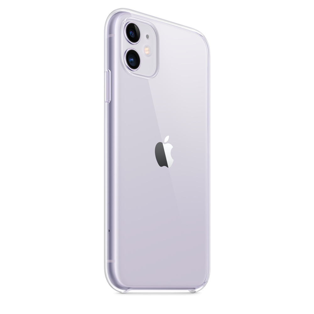 Helmet Case TPU Soft iPhone 11, Clear - Image 2