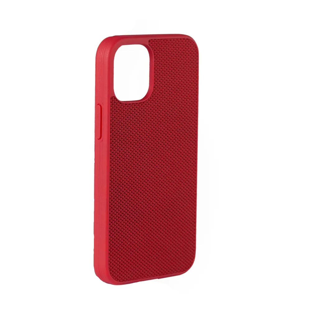 Helmet Case TPU Nylon Series iPhone 12 Mini, Red - Image 3
