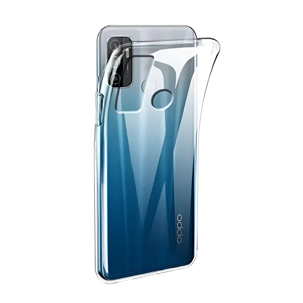 Helmet Case TPU Soft Oppo A53, Clear - Image 2