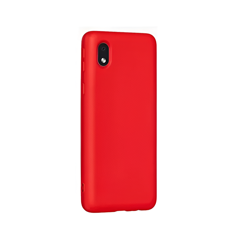Helmet Case TPU Nylon Samsung A01 Core, Red - Image 3
