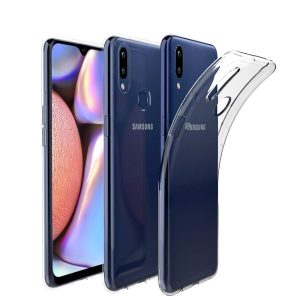 Helmet Case TPU Soft Samsung A10S, Clear