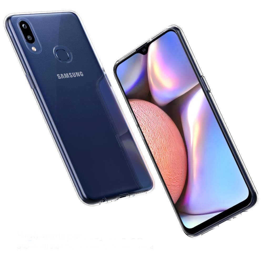 Helmet Case TPU Soft Samsung A10S, Clear - Image 2