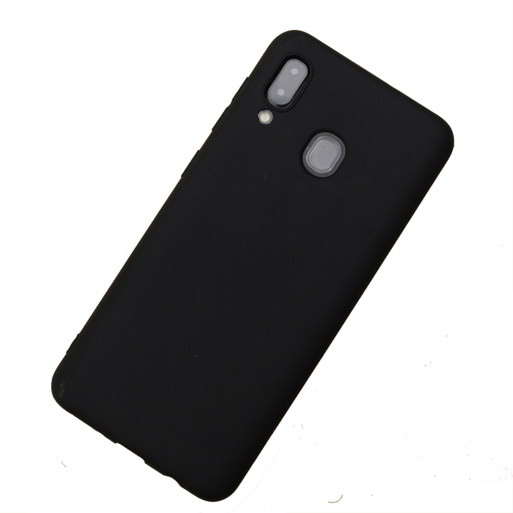 Helmet Case TPU Matte Samsung A30, Black - Image 2