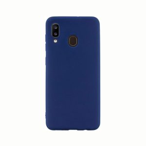 Helmet Case TPU Matte Samsung A30, Blue