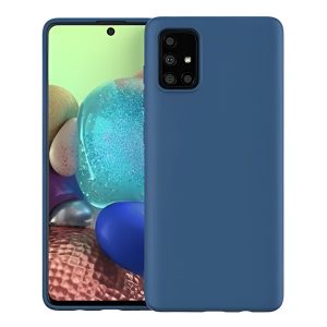Helmet Case TPU Nylon Samsung A71, Blue