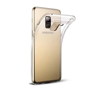 Helmet Case TPU Samsung A8 (2018), Clear
