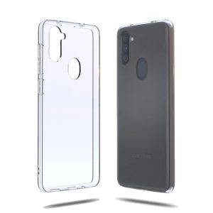 Helmet Case TPU Soft Samsung M11, Clear