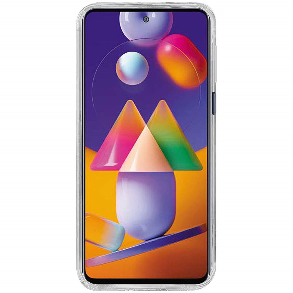 Helmet Case TPU Soft Samsung M31S, Clear - Image 3