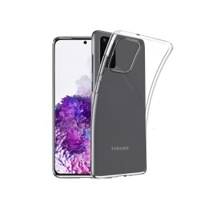 Helmet Case TPU Soft Samsung S20 Plus, Clear