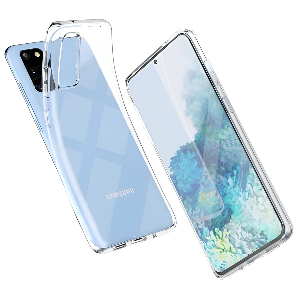 Helmet Case TPU Soft Samsung S20, Clear - Image 2