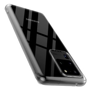 Helmet Case TPU Soft Samsung S20 Ultra, Clear