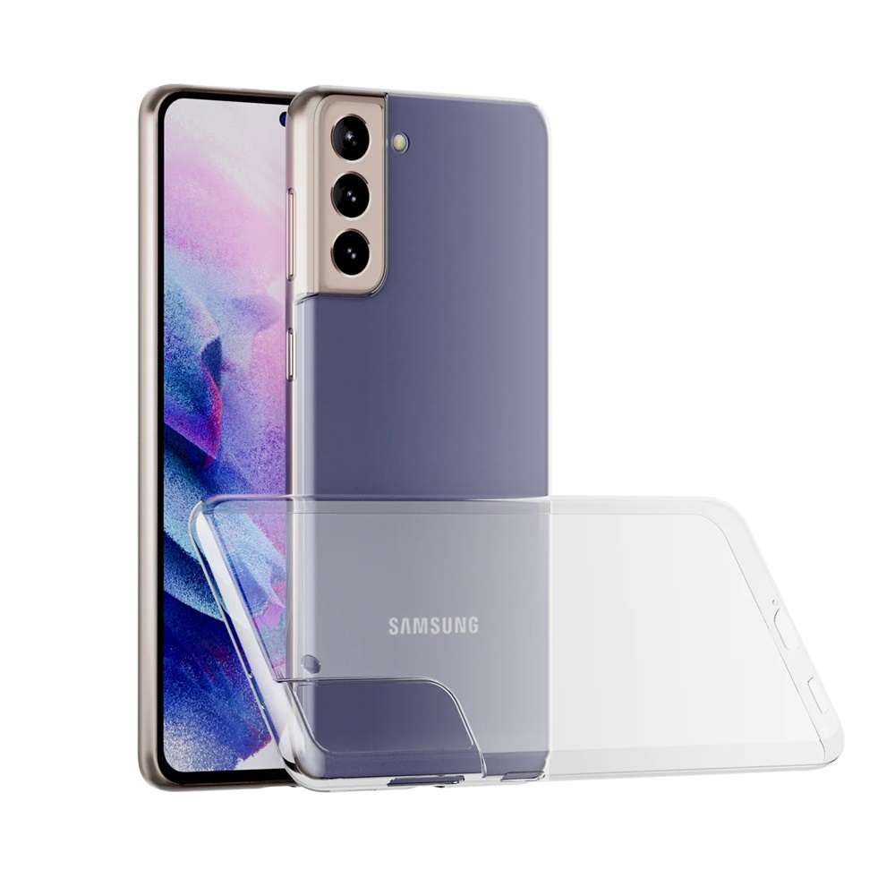 Helmet Case TPU Soft Samsung S21, Clear - Image 3