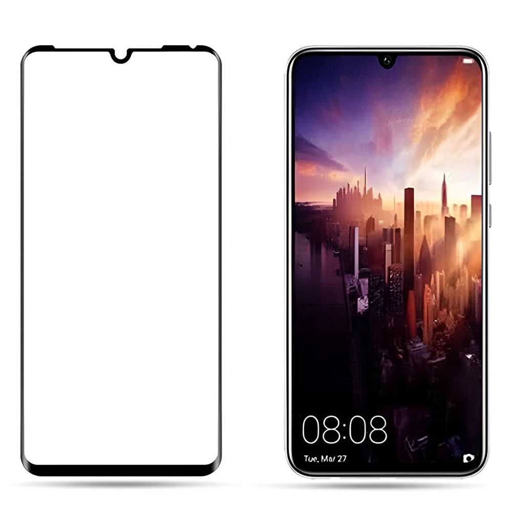 Helmet Diamond Glass 4D Huawei P30, Black - Image 2