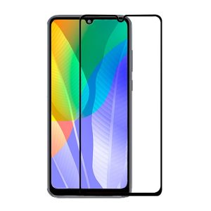 Helmet Diamond Glass 4D Huawei Y6P, Black
