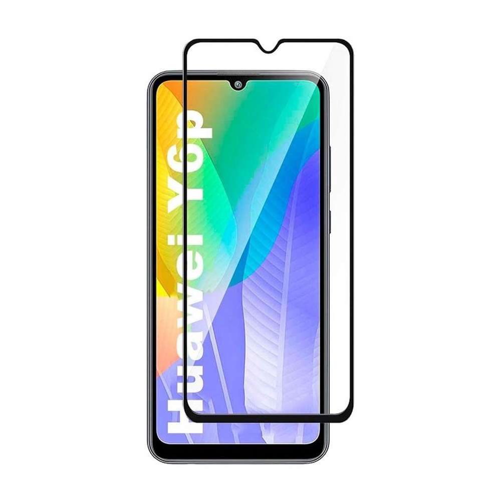 Helmet Diamond Glass 4D Huawei Y6P, Black - Image 2