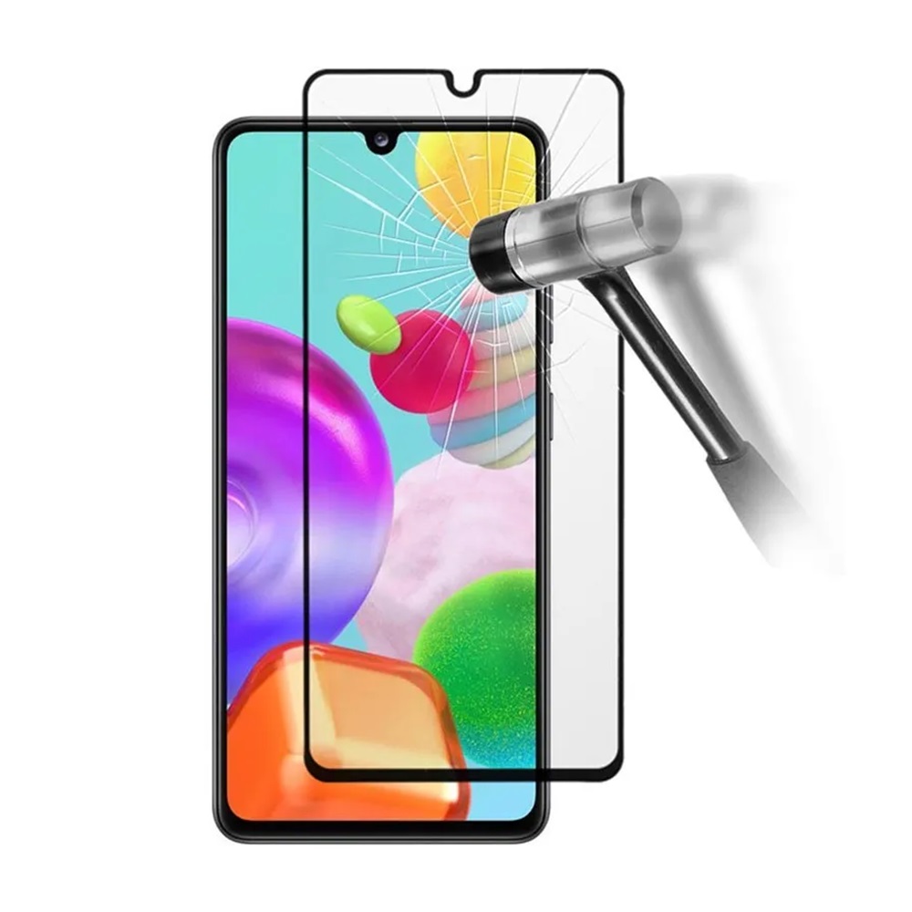Helmet Diamond Glass 4D Samsung A41, Black - Image 2