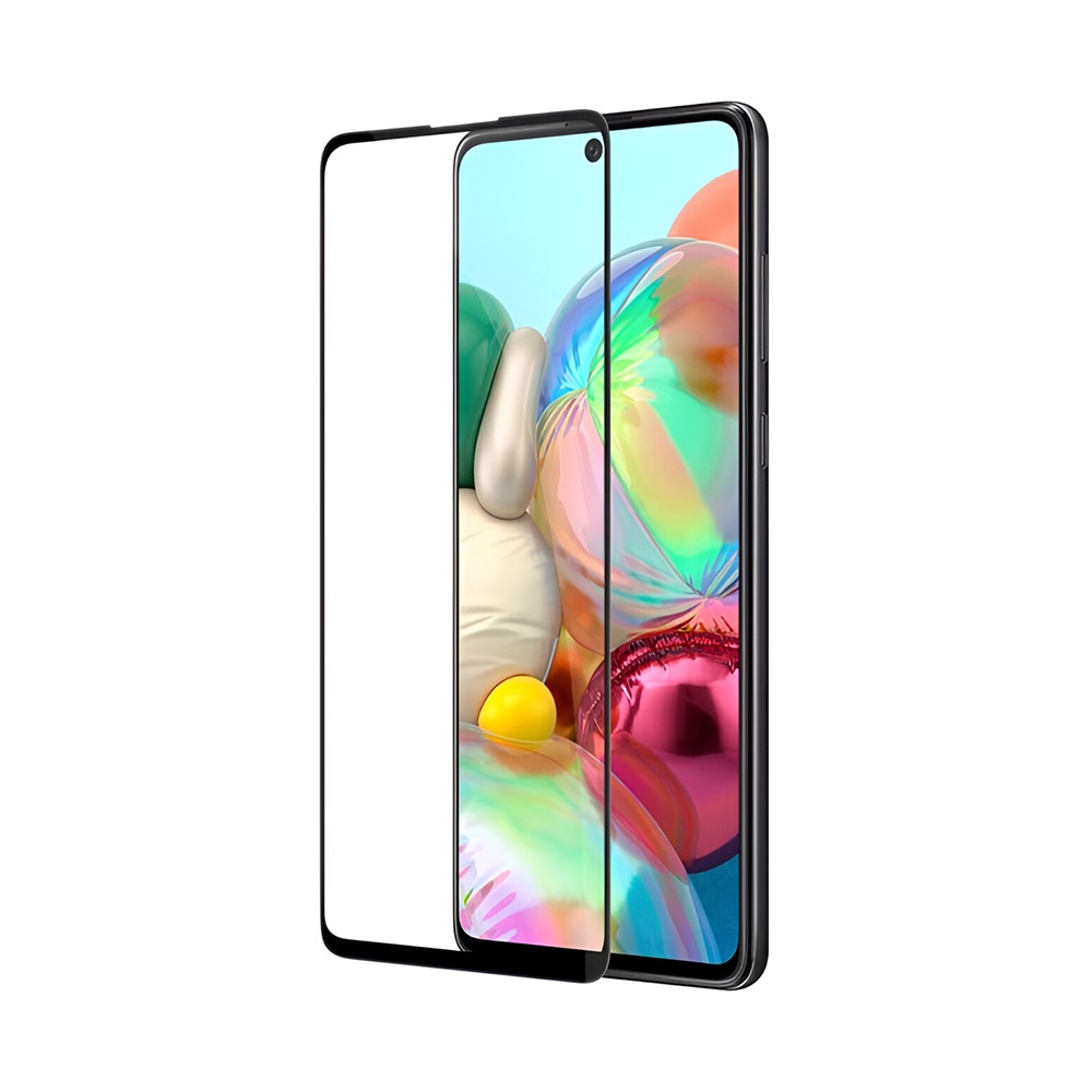 Helmet Diamond Glass 4D Samsung A72, Black - Image 2