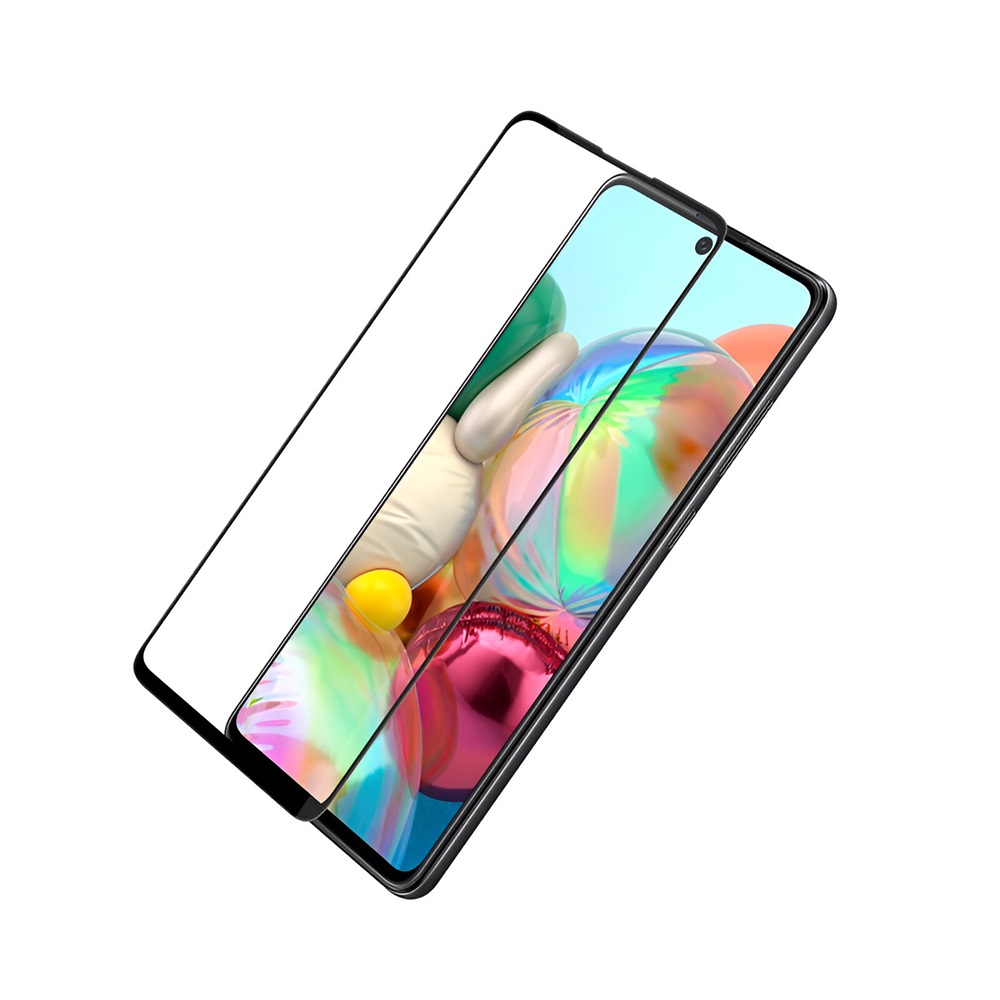 Helmet Diamond Glass 4D Samsung A72, Black - Image 3