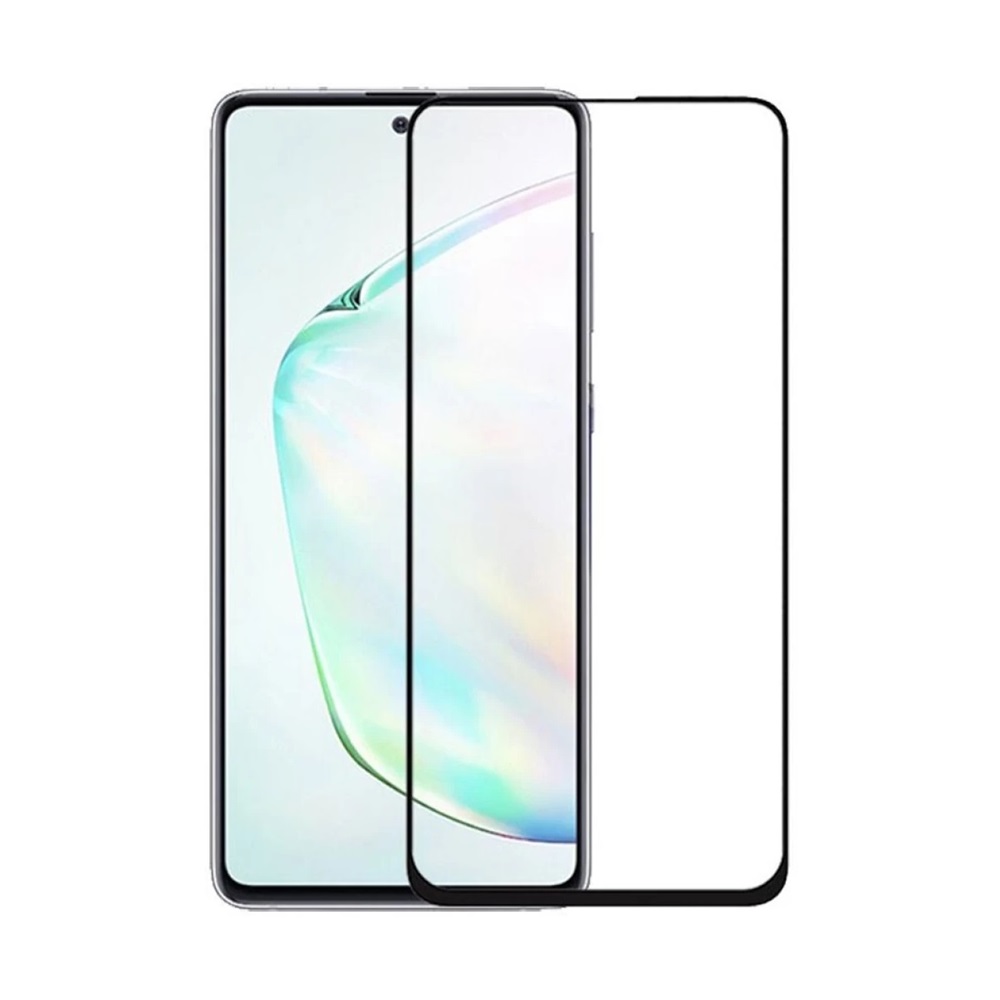 Helmet Diamond Glass 4D Samsung Note 10 Lite, Black