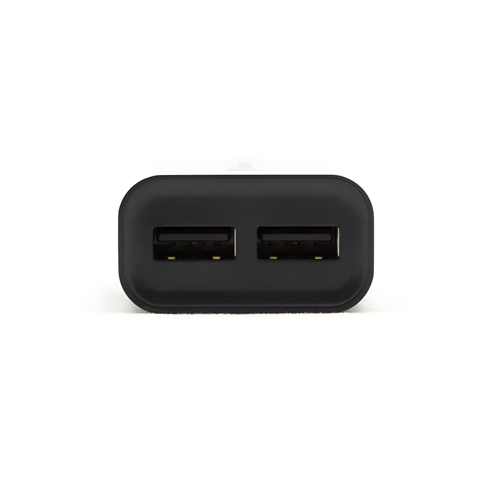 Helmet Wall Charger 2xUSB 2.4A, Black - Image 3