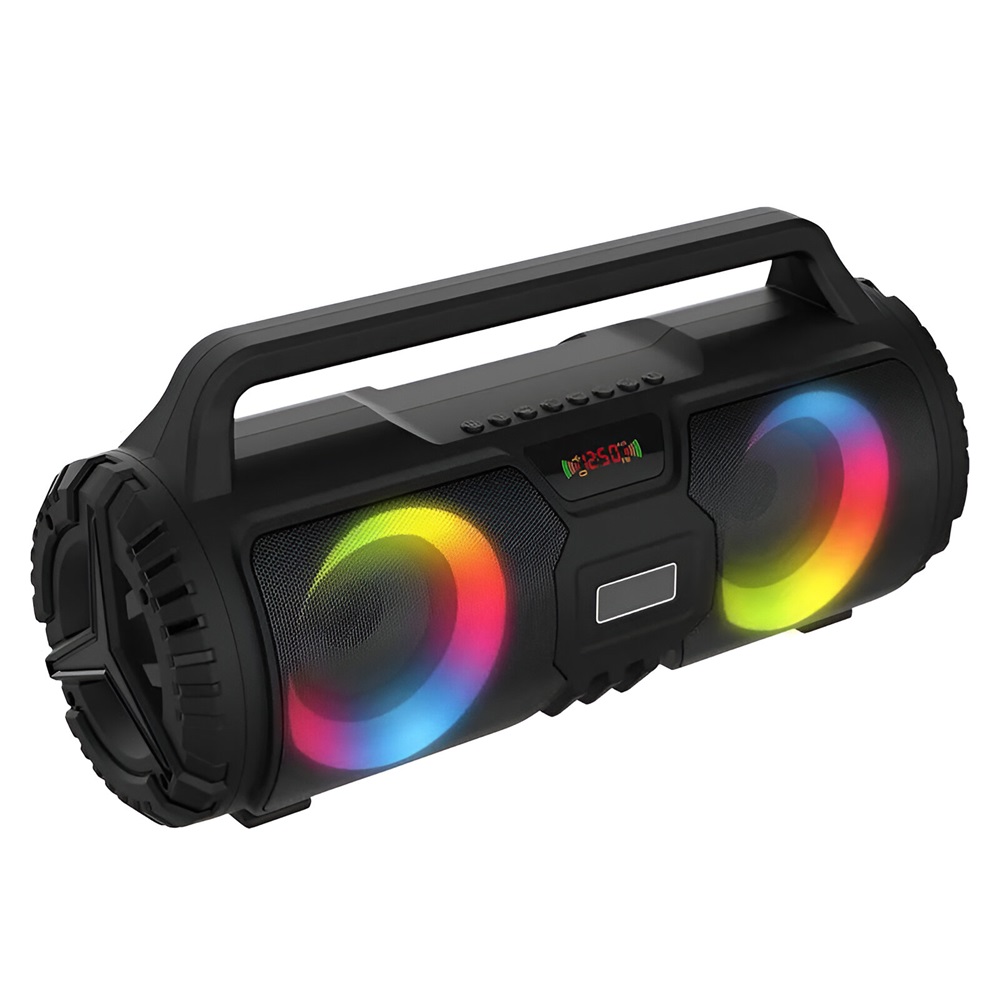 Helmet Wireless Speaker EBS-070 with Microphone, Black - Image 2