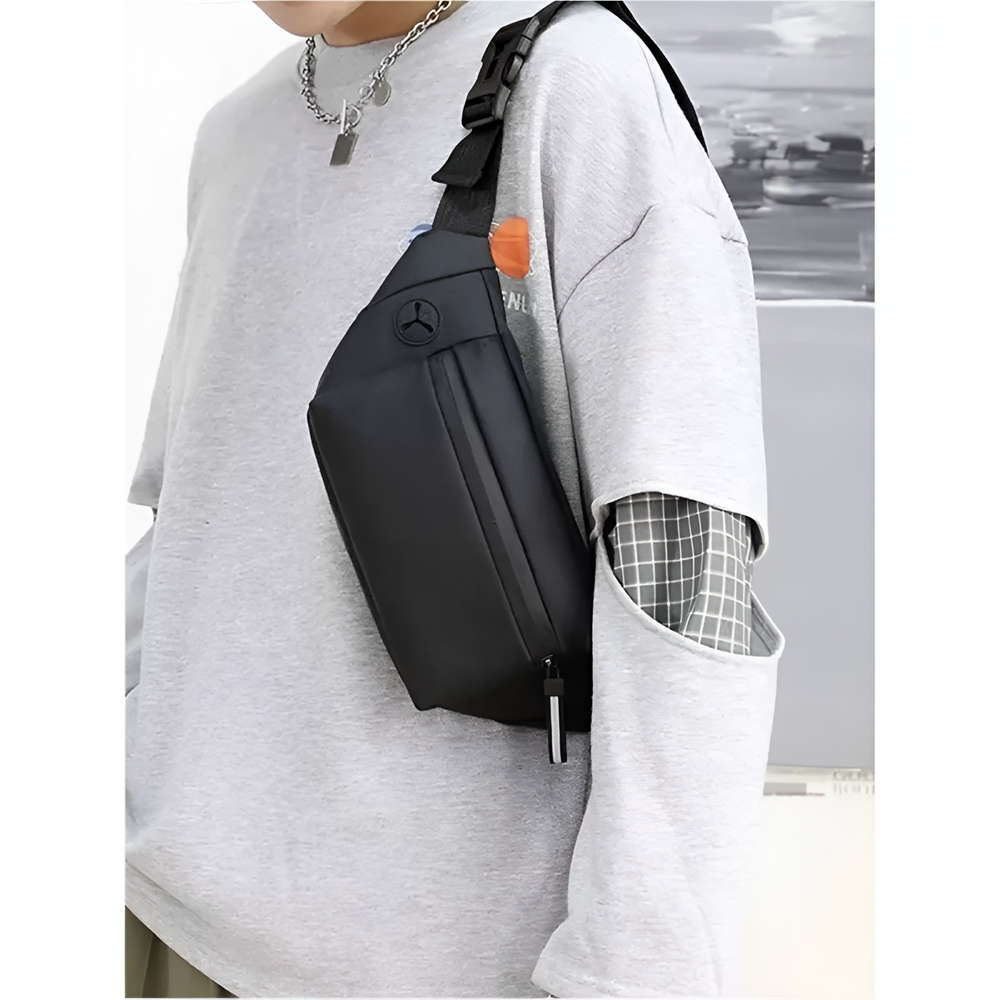 Helmet Waist Bag YQM, Black - Image 3