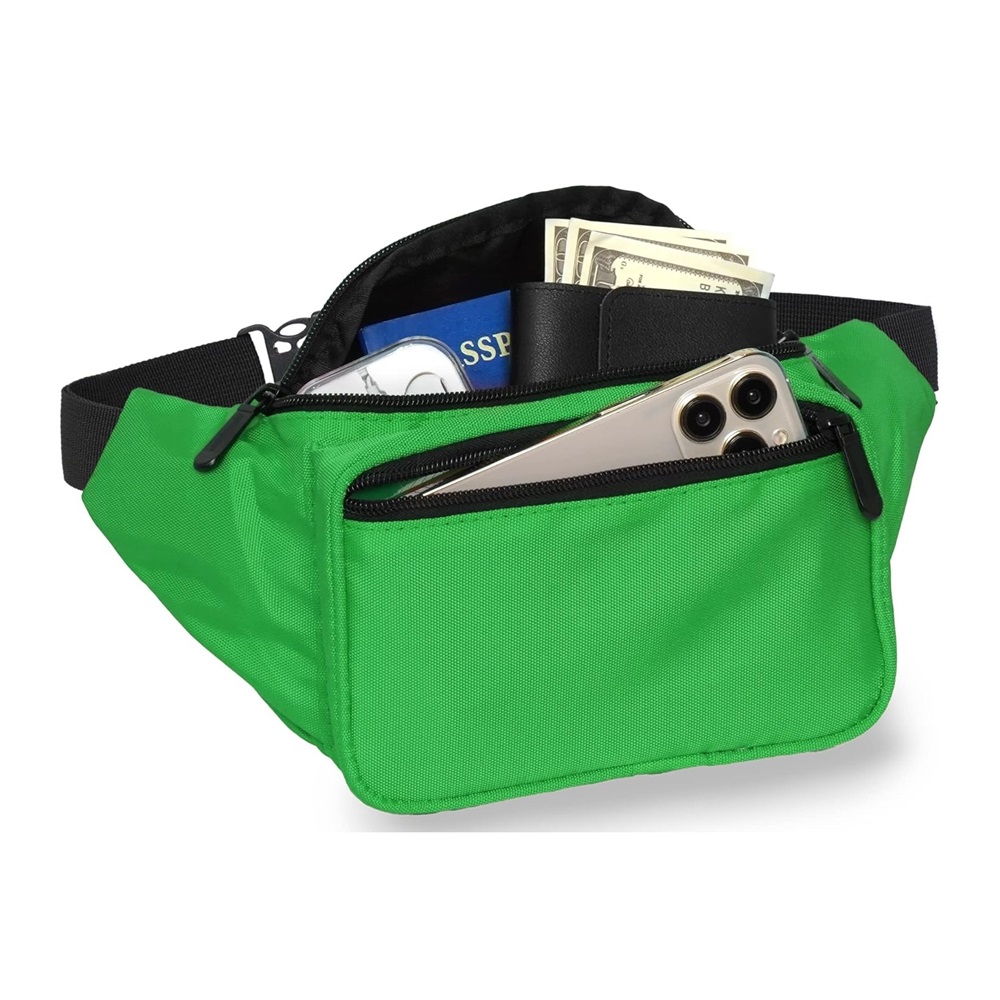 Helmet Waist Bag YQM, Green - Image 2