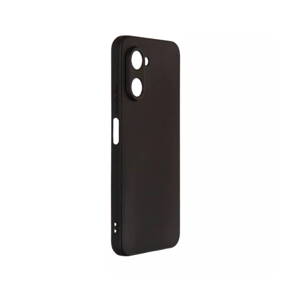 Helmet Case Liquid Silicon Realme C33, Black - Image 2