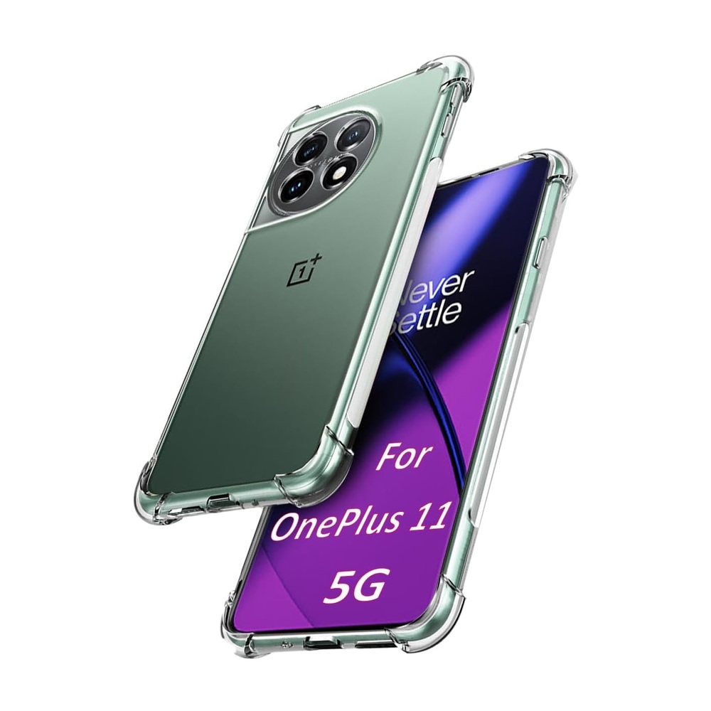 Helmet Case TPU Soft OnePlus 11, Clear - Image 2