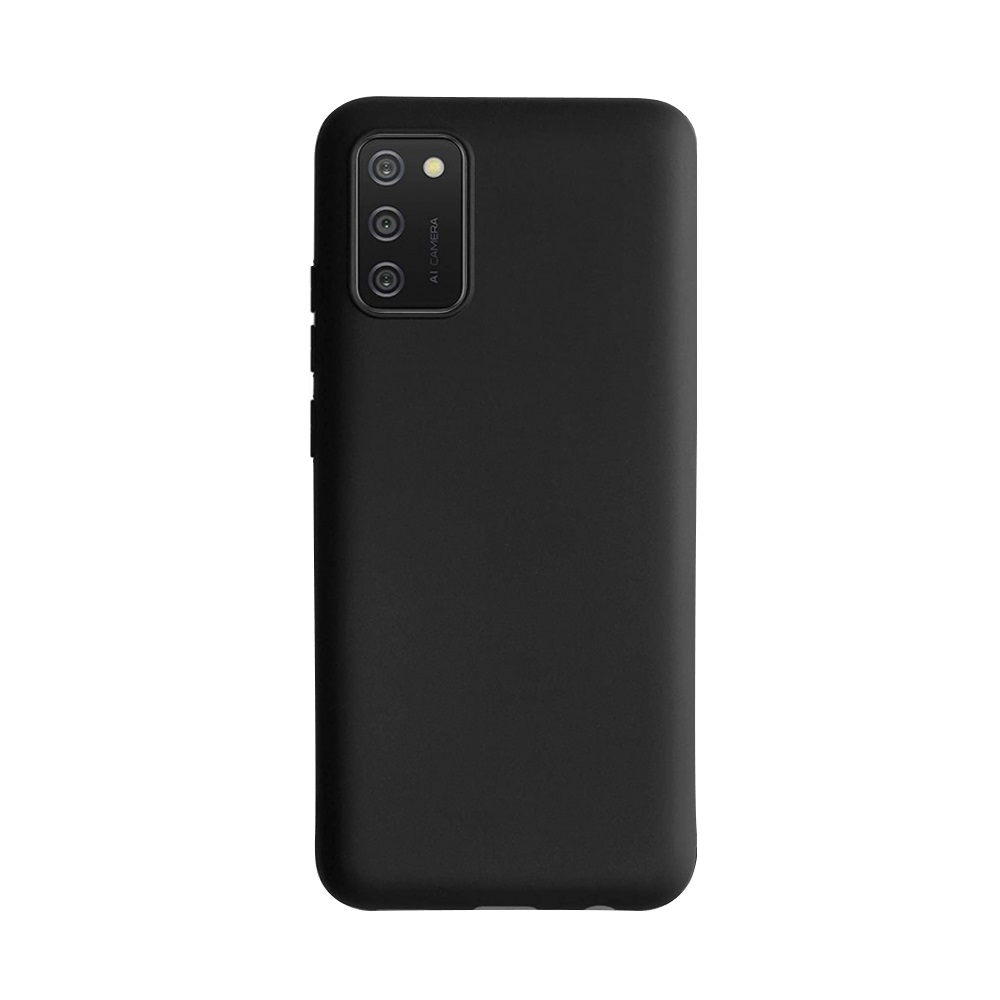 Helmet Case Liquid Silicone Samsung A03s, Black - Image 2