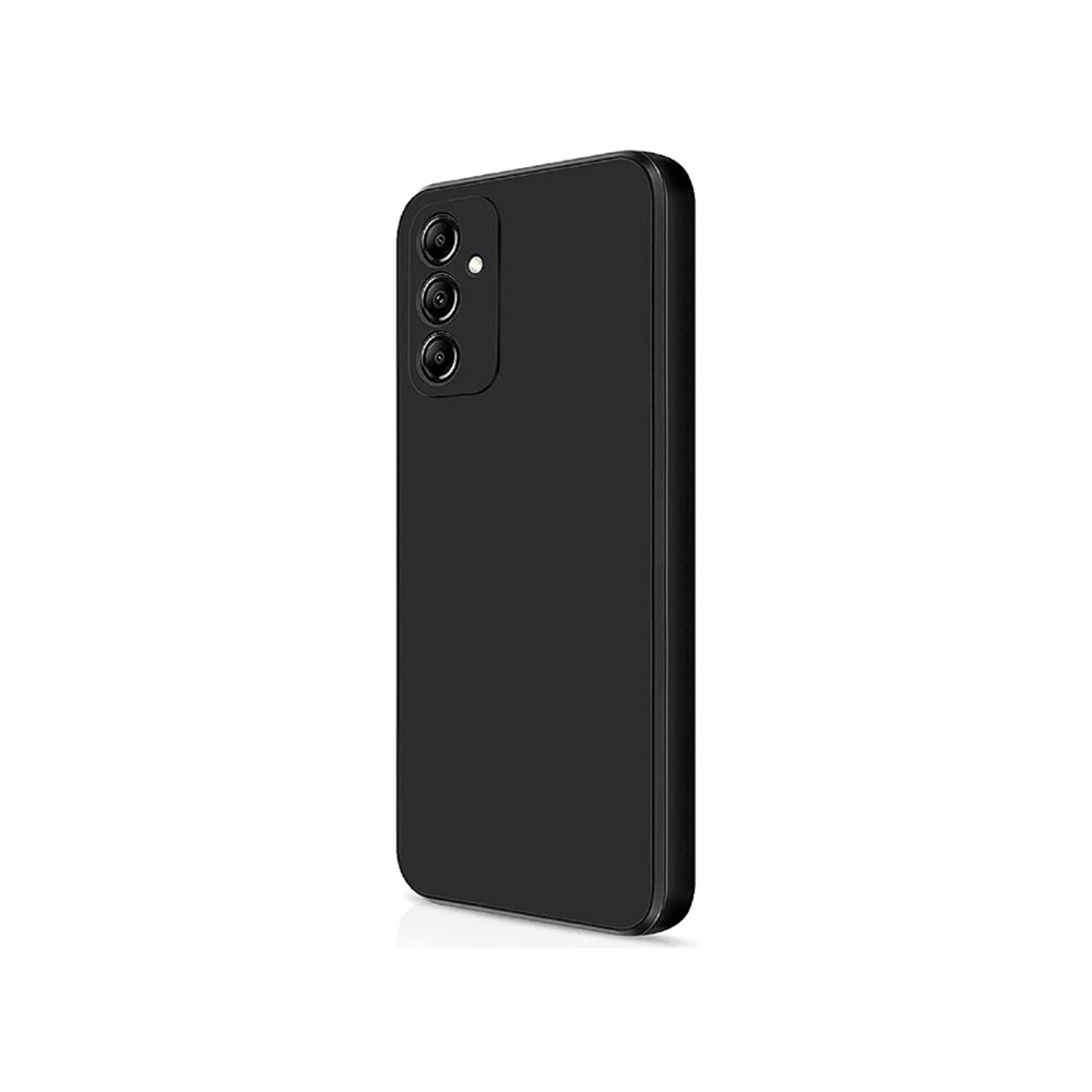 Helmet Case Liquid Silicone Samsung A24, Black - Image 2