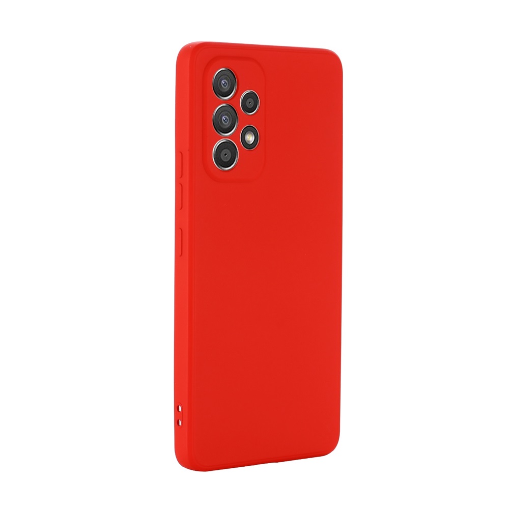 Helmet Case Liquid Silicone Samsung A33, Red - Image 2