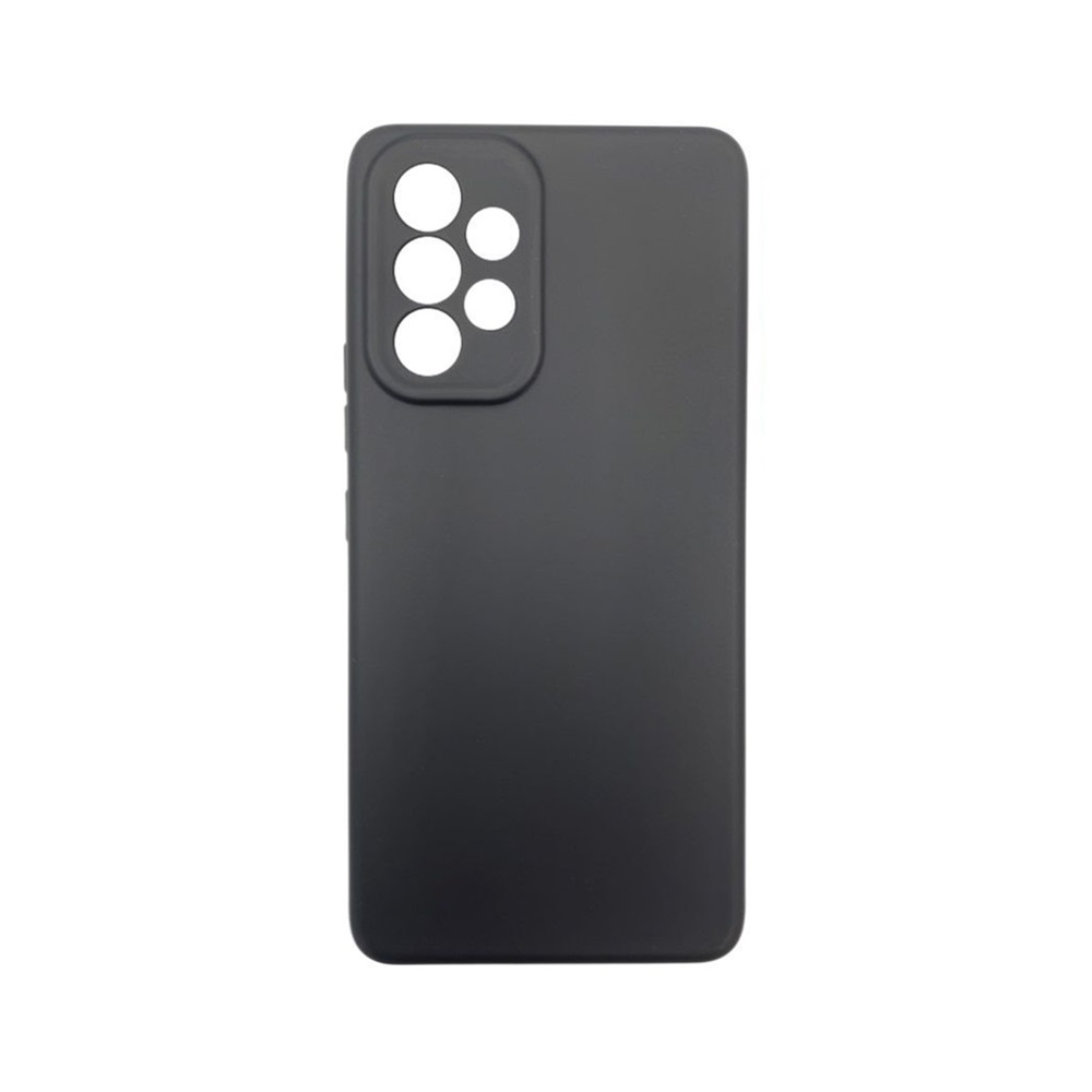 Helmet Case Liquid Silicone Samsung A53, Black - Image 2