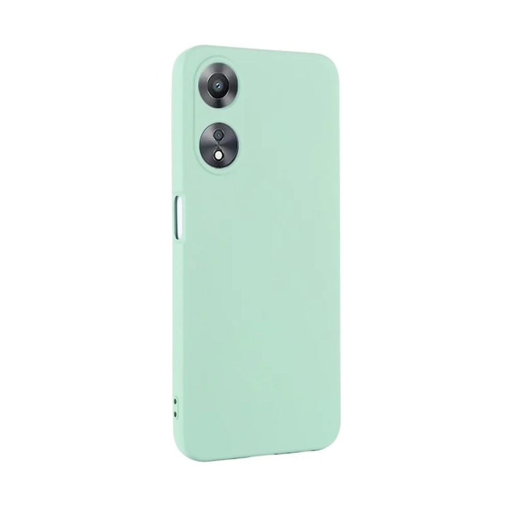 Helmet Case Liquid Silicone Oppo A58, Green - Image 2