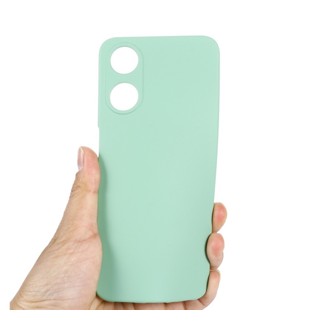 Helmet Case Liquid Silicone Oppo A58, Green - Image 3