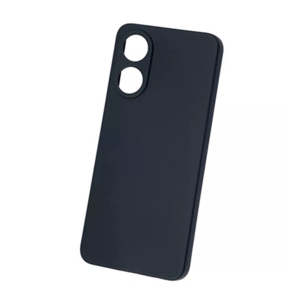 Helmet Case Liquid Silicone Oppo A78 4G, Black - Image 2