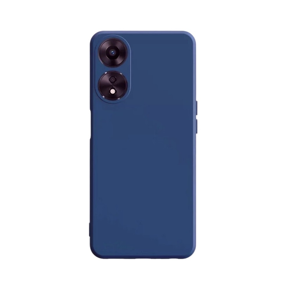 Helmet Case Liquid Silicone Oppo A78 4G, Blue - Image 2