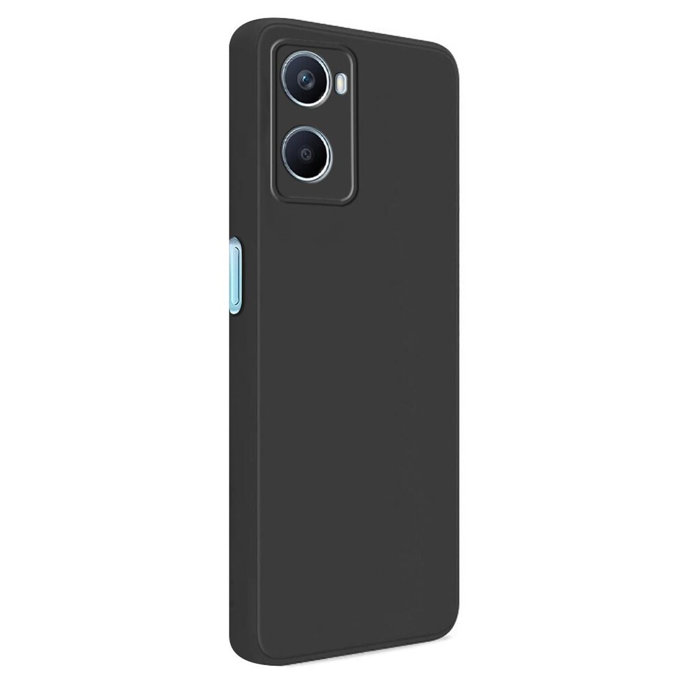 Helmet Case Liquid Silicone Oppo A96, Black - Image 2