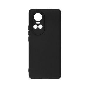 Helmet Case Liquid Silicone Oppo Reno 10 5G, Black