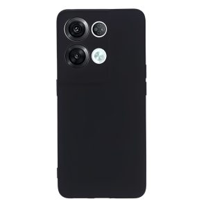 Helmet Case Liquid Silicone Oppo Reno 8 Pro, Black