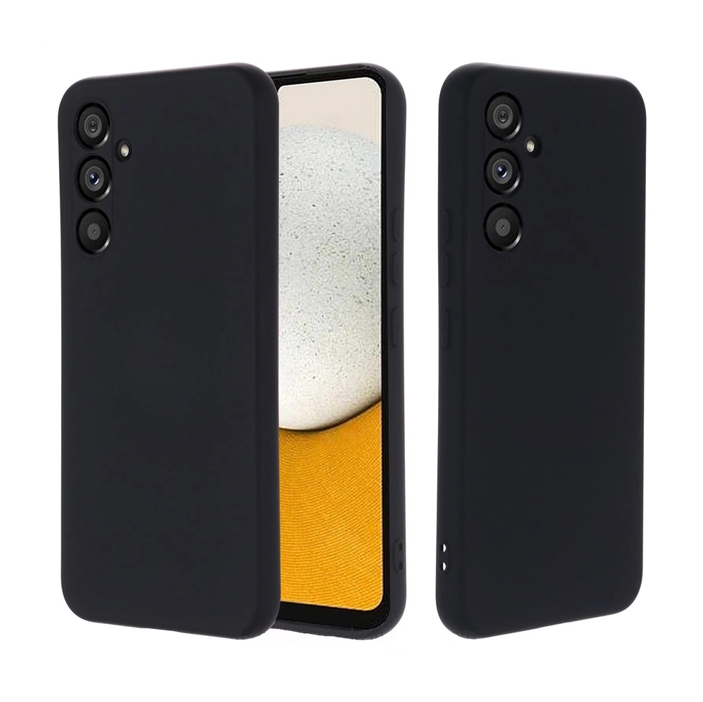 Helmet Case Liquid Silicone Samsung A34, Black - Image 3