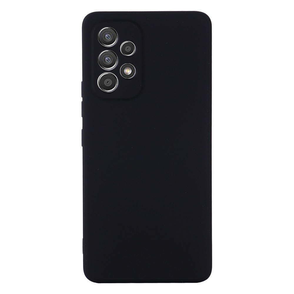 Helmet Case Liquid Silicone Samsung A54, Black - Image 3