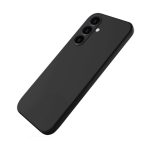 Helmet Case Liquid Silicone Samsung S23FE, Black