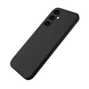 Helmet Case Liquid Silicone Samsung S23FE, Black
