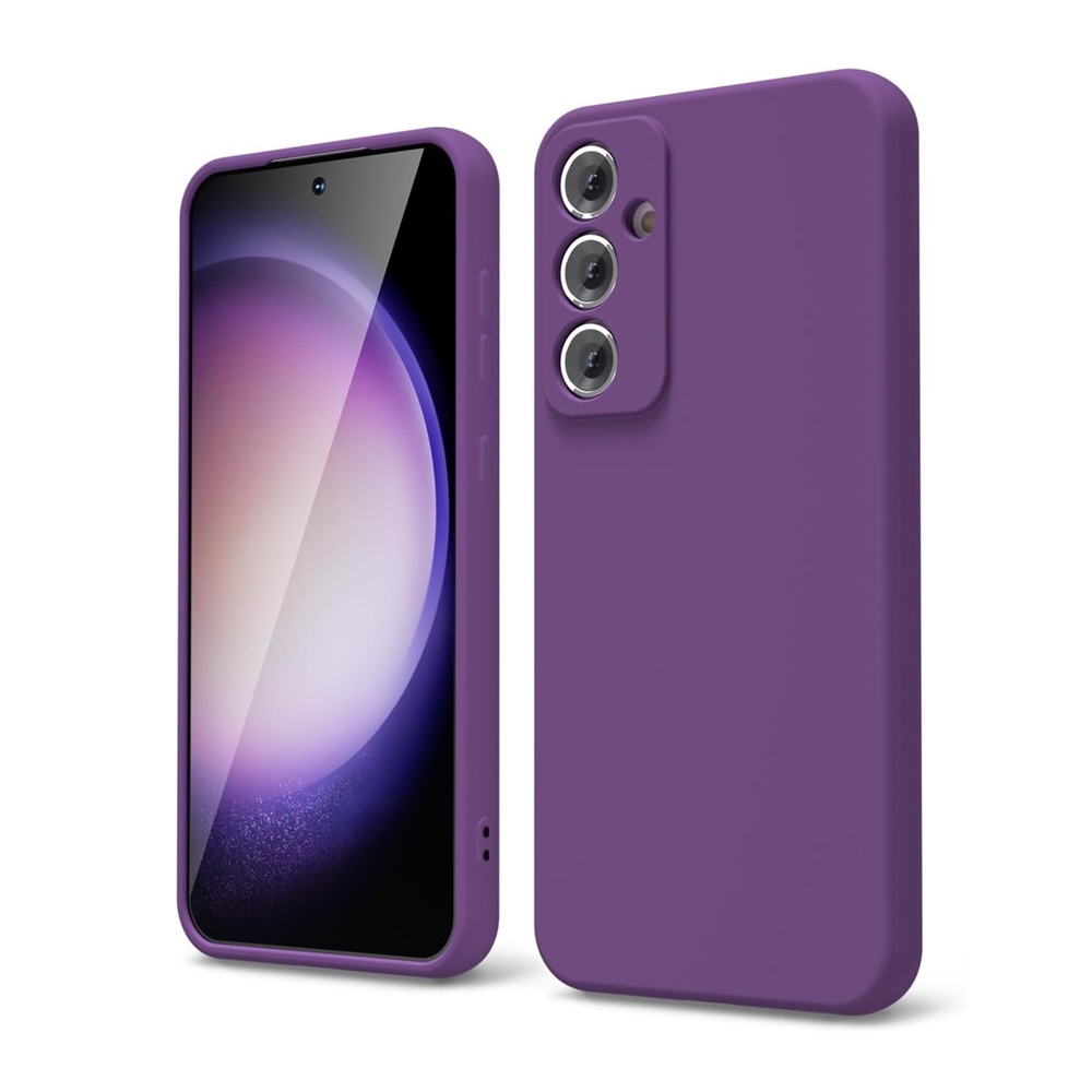 Helmet Case Liquid Silicone Samsung S23FE, Purple - Image 2