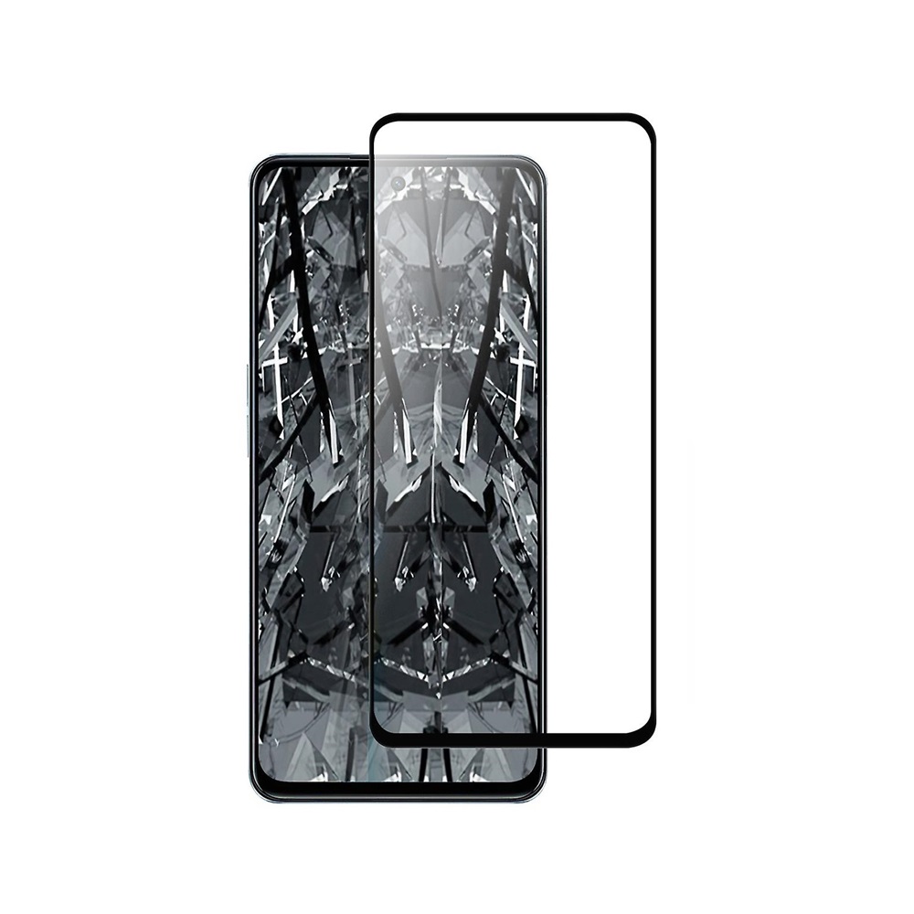 Helmet Diamond Glass 5D Oppo Reno A98 5G, Black - Image 2